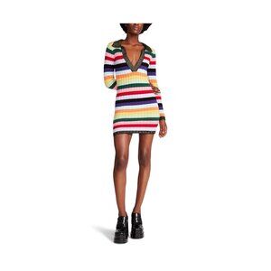 Steve Madden Colorful Striped Midi Dress